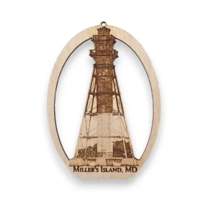 Miller's Island | Craighill Lower Range Rear Lighthouse Ornament