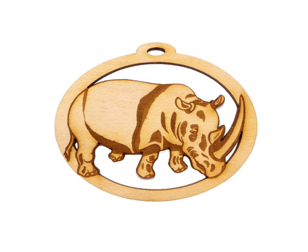 Rhino Ornament | Personalized
