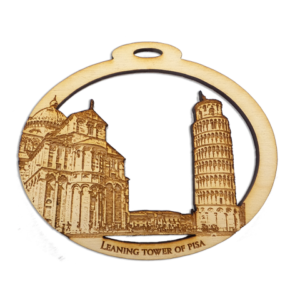 Italy Souvenir | Leaning Tower of Pisa Ornament