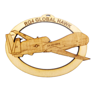 US Air Force RQ-4 Global Hawk Ornament | Personalized