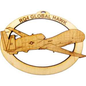 US Navy RQ-4 Global Hawk Ornament | Personalized