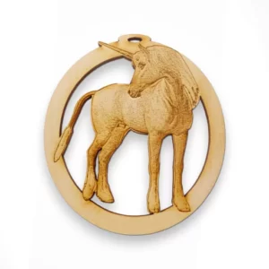 Unicorn Christmas Ornaments | Personalized Unicorn Gifts