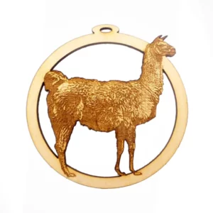 Llama Ornament Personalized