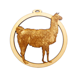 Llama Christmas Ornament | Personalized