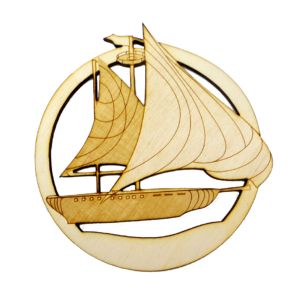 Personalized Sailboat Ornament