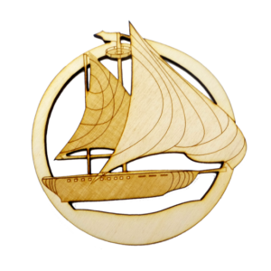 Sailboat Ornament | Personalized Nautical Christmas Ornaments