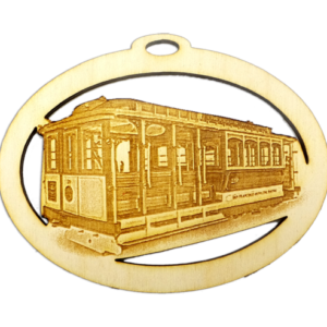 San Francisco Cable Car Ornament | San Francisco Gifts
