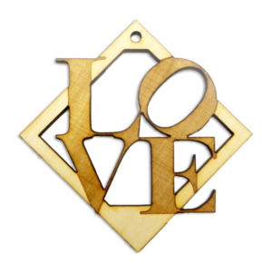 Philadelphia Love Sign Souvenir | Love Park Ornament