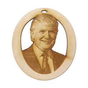 President Donald Trump Christmas Ornament