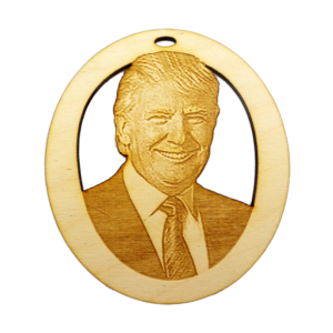 President Donald Trump Christmas Ornament