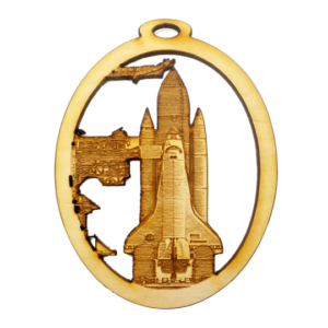 Personalized Space Shuttle Ornament