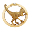 Velociraptor Ornament - Unique Dinosaur Gifts