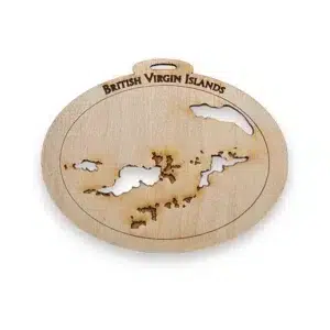 British Virgin Islands Ornament | BVI Souvenir | Personalized