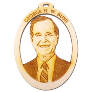 President George HW Bush Ornament