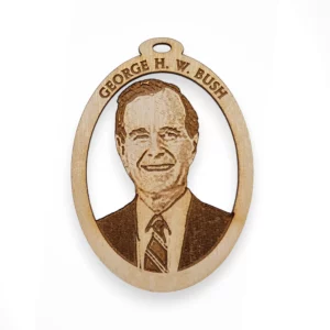 President George HW Bush Ornament