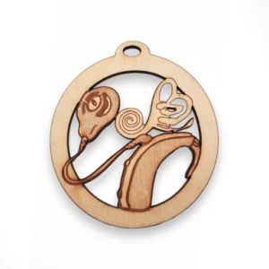 Cochlear Implant Ornament | Personalized