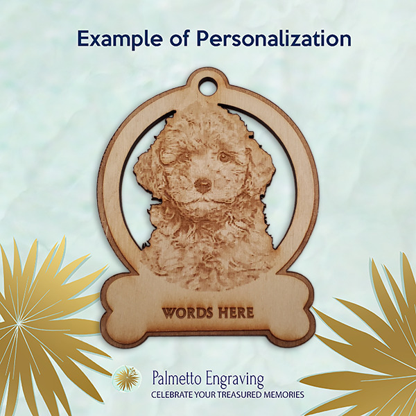 Goldendoodle Ornament | Personalized