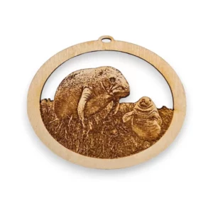 Manatee Ornament | Personalized