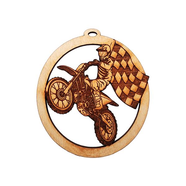 Motocross Ornament | Personalized