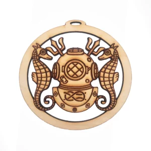 US Navy Master Diver Insignia Ornament | Personalized