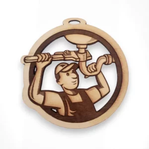 Plumber Christmas Ornament | Personalized