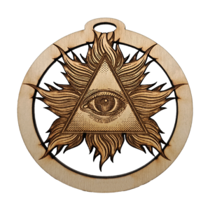 Personalized All Seeing Eye Ornament