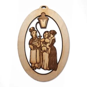 Personalized Christmas Carolers Ornament