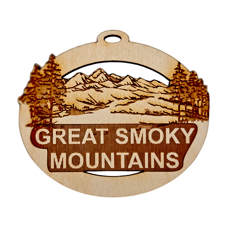 Great Smoky Mountain Christmas Ornament
