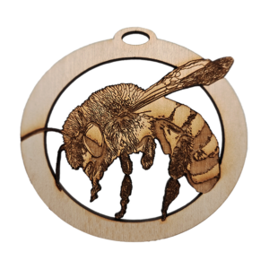 Personalized Honey Bee Ornament