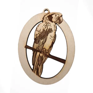Personalized Macaw Ornament