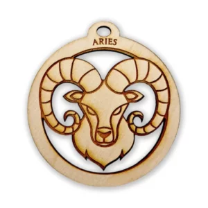 Aries Zodiac Ornament | Personalized
