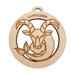 Capricorn Zodiac Ornament | Personalized