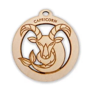 Capricorn Zodiac Ornament | Personalized