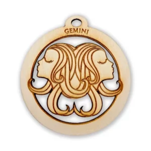 Gemini Zodiac Ornament | Personalized