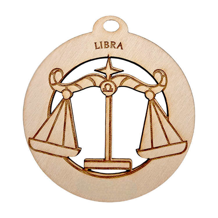 Libra Zodiac Ornament