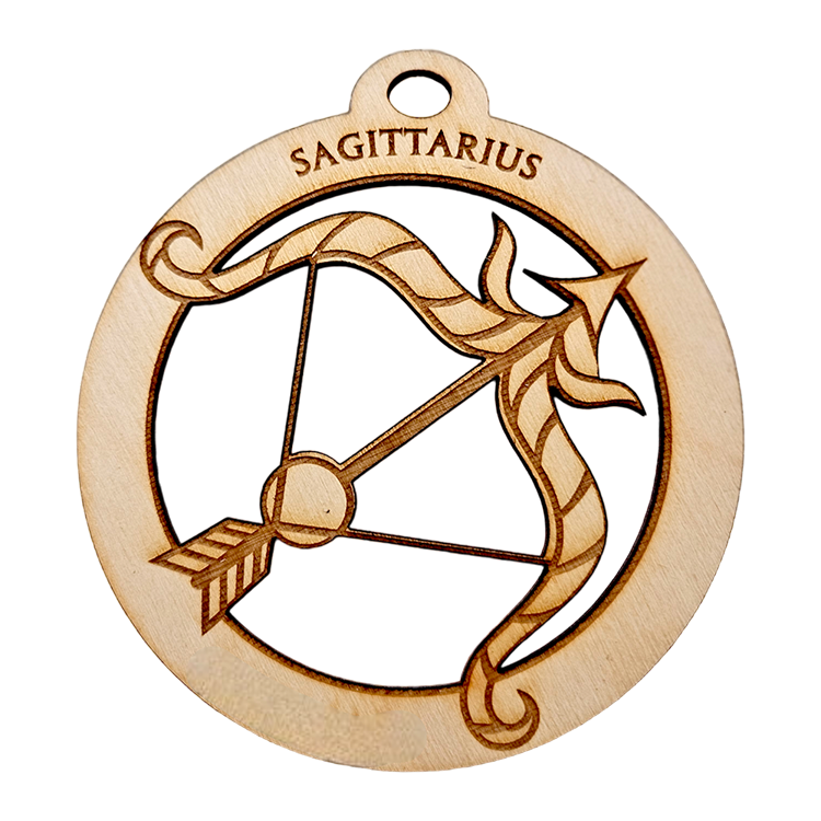 Sagittarius Zodiac Ornament Personalized