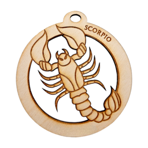 Scorpio Zodiac Ornament Personalized