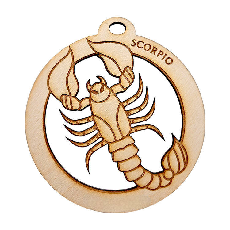 Scorpio Zodiac Ornament Personalized