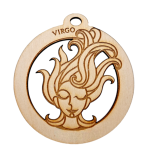 Virgo Zodiac Ornament Personalized
