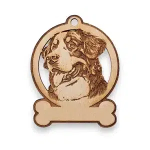 Bernese Mountain Dog Ornament | Personalized