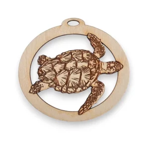 Loggerhead Turtle Ornament | Personalized