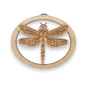 Pretty Dragonfly Ornament | Personalized