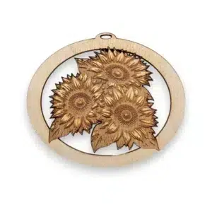 Sunflower Bunch Ornament | Personalized