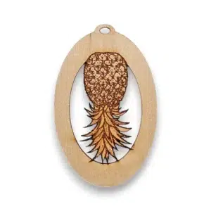 Upside Down Pineapple Ornament | Personalized