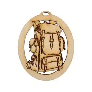 Personalized Backpack Ornament
