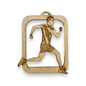 Cross Country Running Ornament M